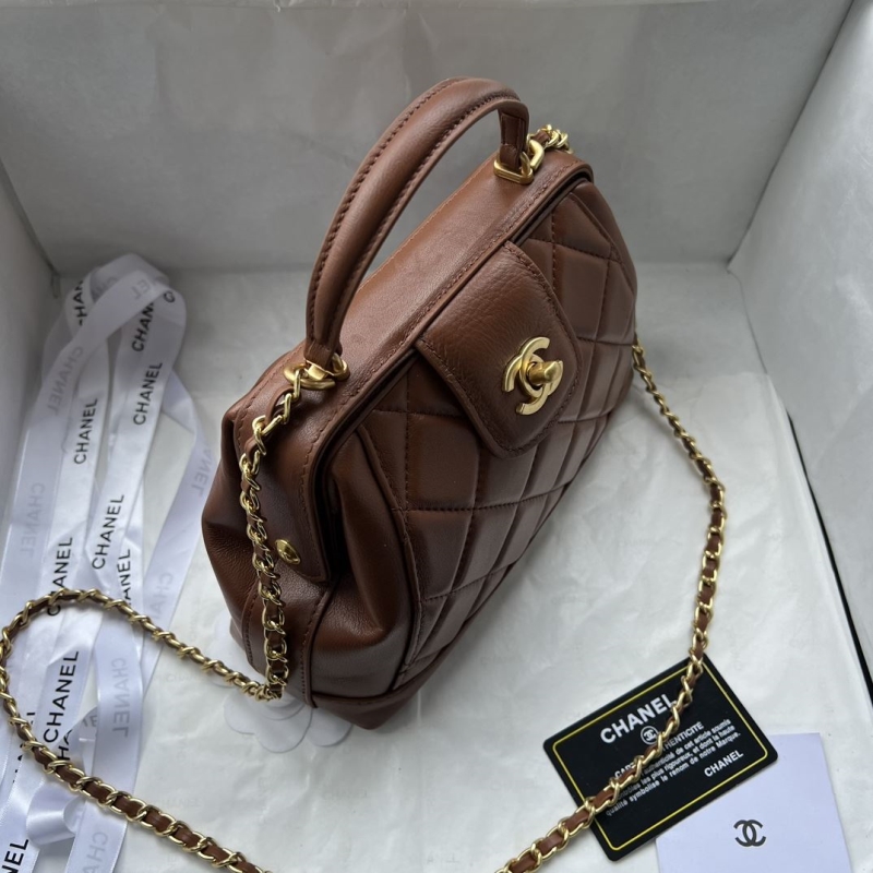 Ch**el top handle bags